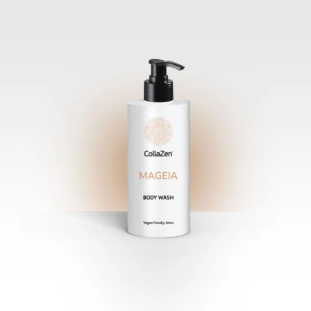 CollaZen Body Wash MAGEIA with aloe vera extract and bubblegum fragrance