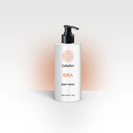 CollaZen Body Wash IDEA with aloe vera extract and tropical fruit fragrance