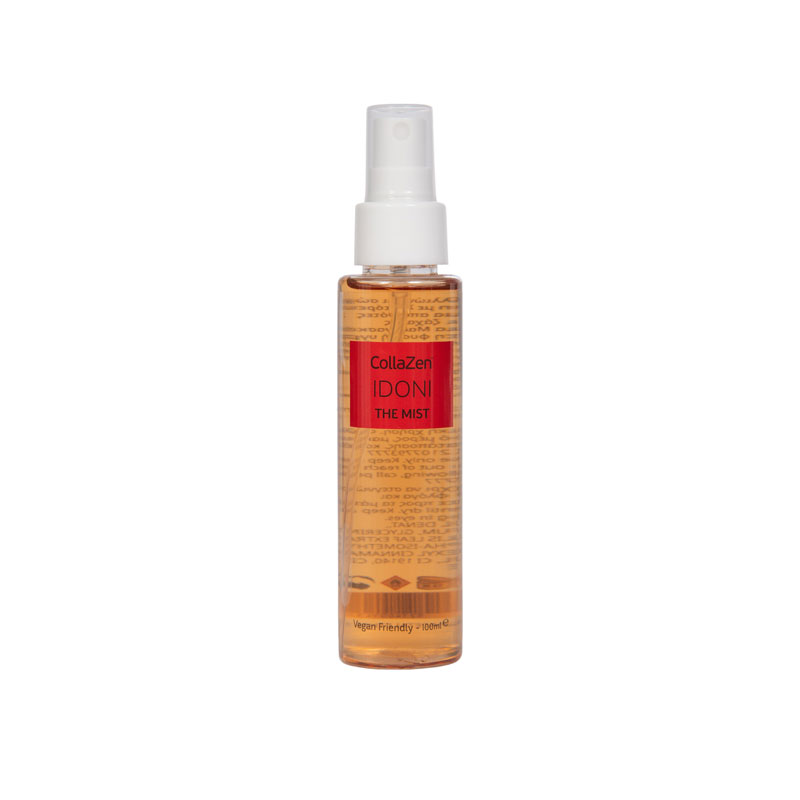 CollaZen IDONI, ενυδατικό Body Mist σώματος και μαλλιών με νότες βιολέτας, κεχριμπαριού, βανίλιας Μαδαγασκάρης και musk.