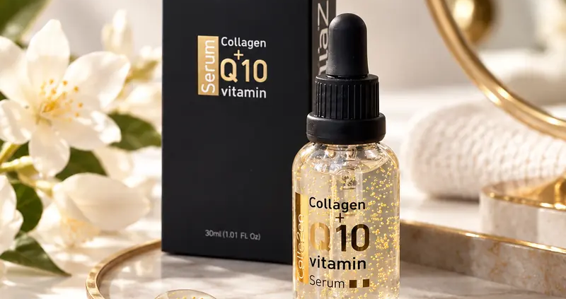 CollaZen anti-aging face serum with collagen and Q10